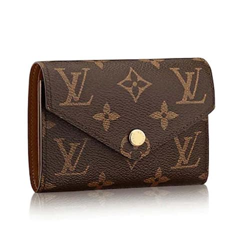 louis vuitton brown monogram wallet.